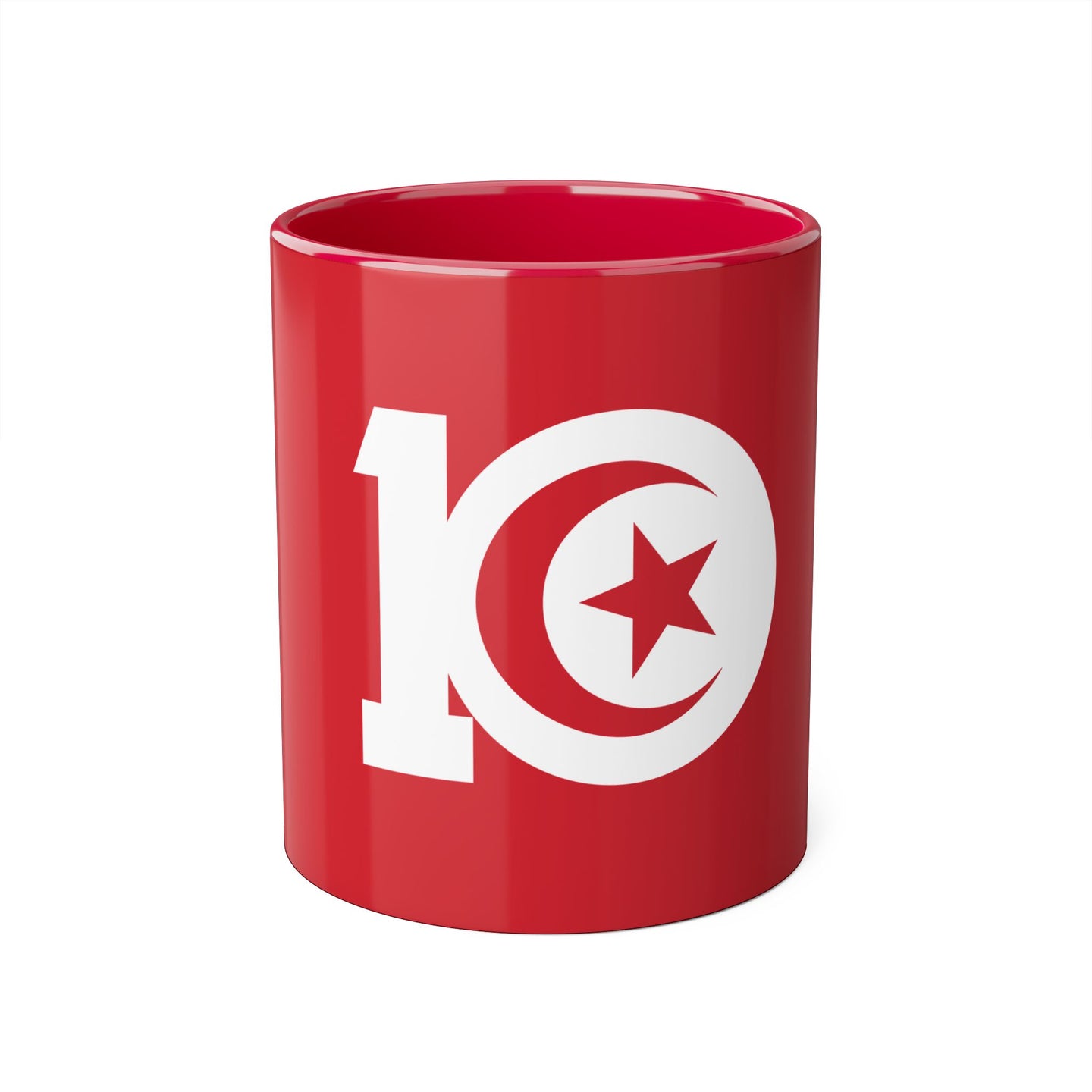 RED X STREET MUG
